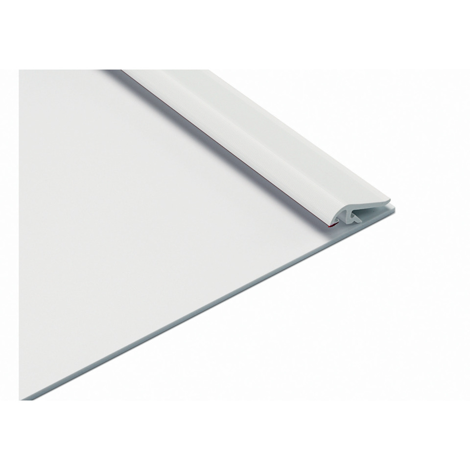Aluminiumprofil, Deckeneinbaurahmen, Weiß, Kante, Fresnelprofil