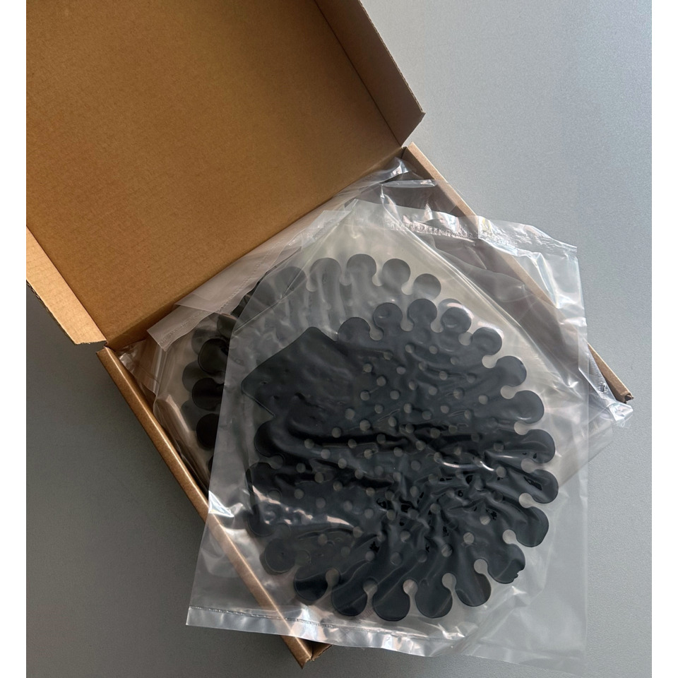 Haarband, Schwarz, Silikon, Spirale, Aufbewahrung