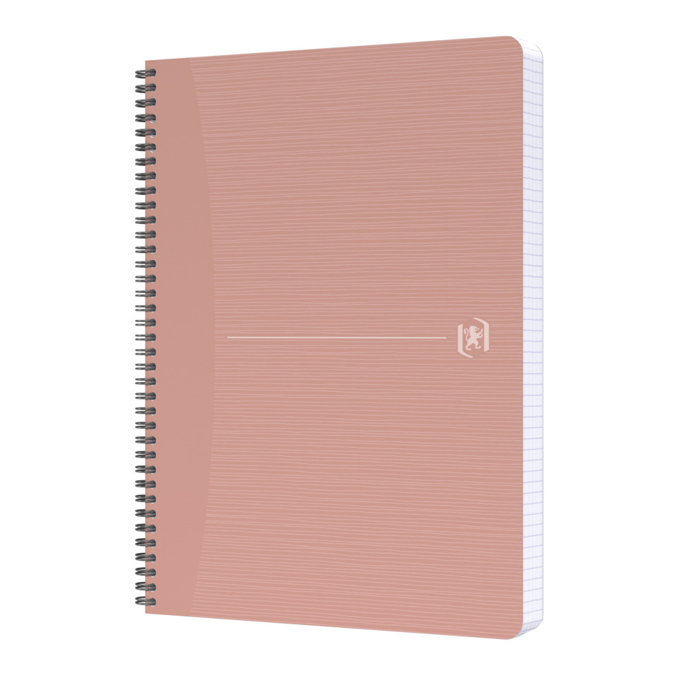Notizbuch, Spiralbindung, rosa, Liniert, A6/Schulnotizbuch