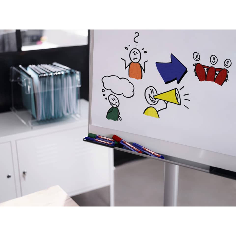 whiteboard, Markerstifte, Zeichnungen, Büro, Arbeitsplatz