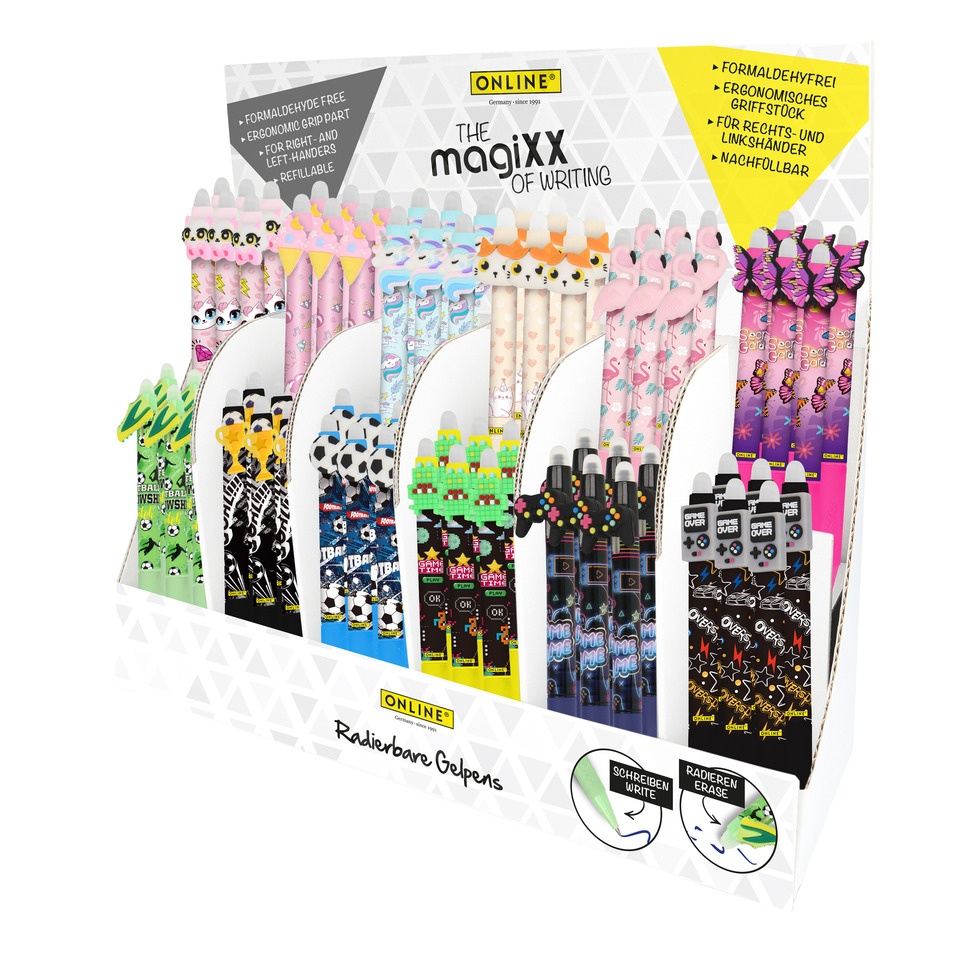 Gelschreiber magixx Fun Bestseller, sortiert ONLINE 35446/72