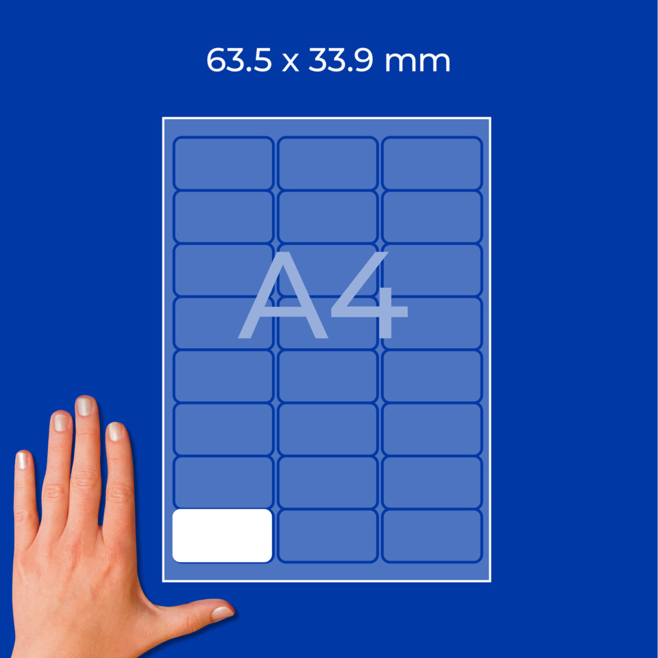 A4 Blatt, Terminkarte, Klarer Plastikkarten, Indexkarte, Handabdruck