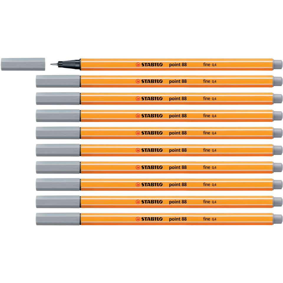 Marker, Orange, Dry-erase, Fine-point, Set of pens