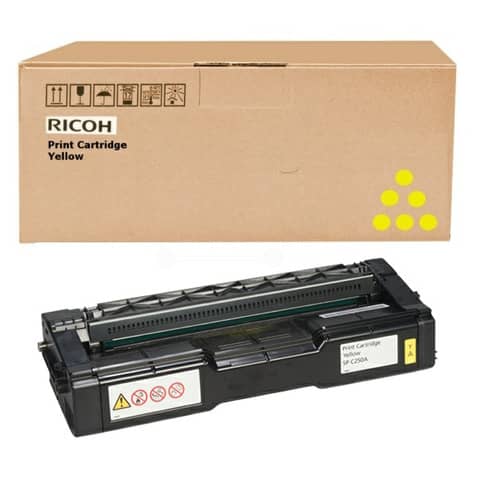 Lasertoner SPC252E yellow RICOH 407534