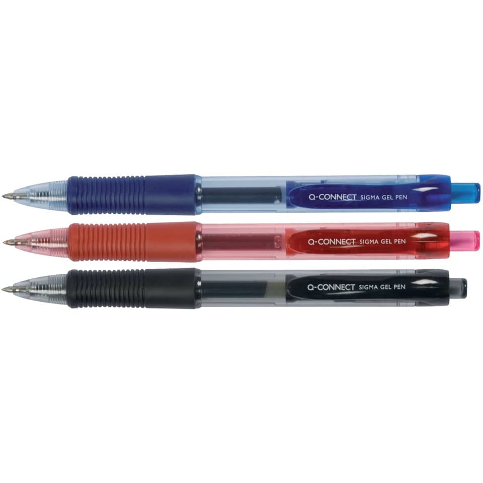 Kugelschreiber, Gelstift, Q-Connect, Mehrfarbig, Schreibgerät