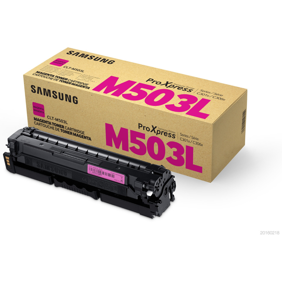 Tonerkassette, M5073L, Magenta, Toner, Samsung Box
