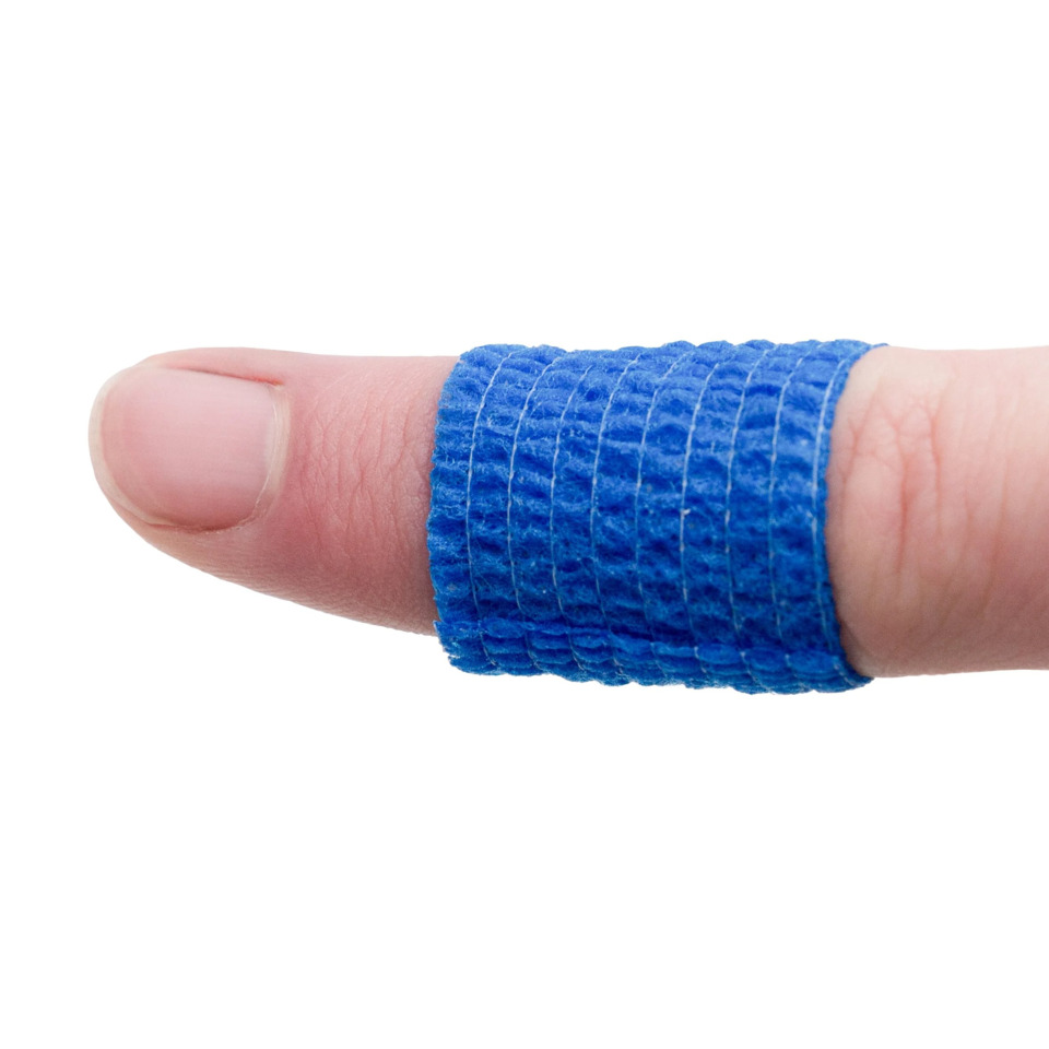 Fingerband, Blau, Umfassung, Schicht, Stoffband