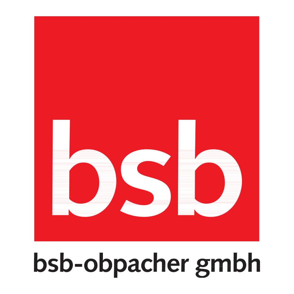 logo, rot quadrat, bsb, bsb-obpacher, gmbh