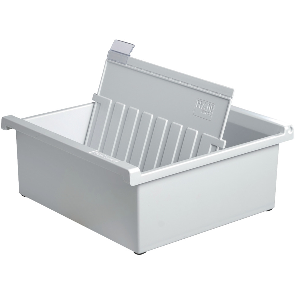 Kistenbox, Aufbewahrungsbox, Kunststoffbox, Einlegeboden, Organizer