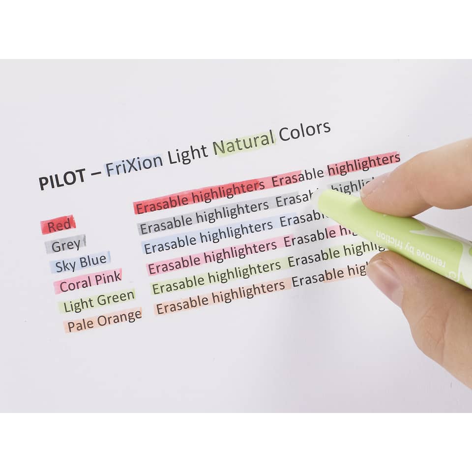 Frixion Light, Marker, Highlighter, Farbstifte, Waschbar/Entfernbar