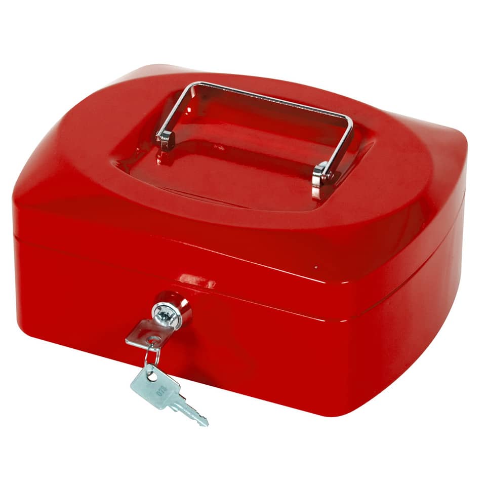 briefcase, lock, red, steel, handle