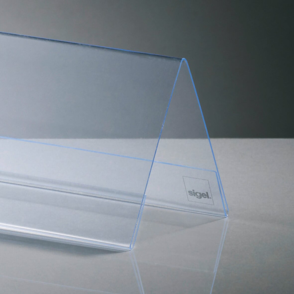 klar, transparent, präzisionsdesign, sichtschutz, display-stand