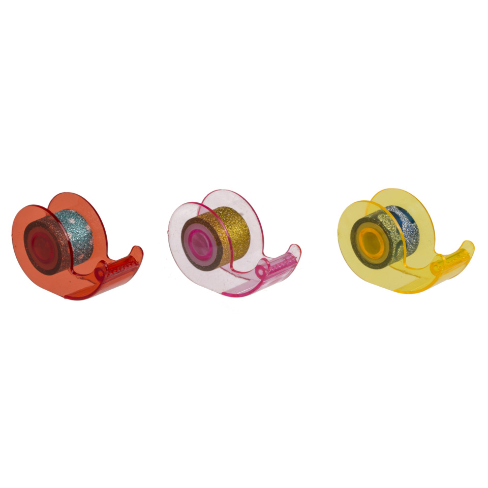 Klebekorridor, Klebebandspender, Self-adhesive tape dispenser, Tape dispenser, Glitter tape