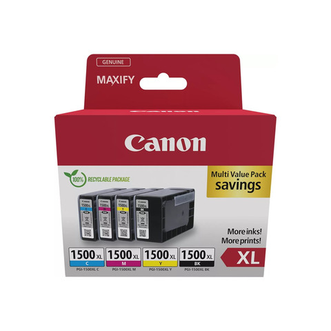 Multipack PGI-1500XL, 3-farbig, sortiert CANON 9182B010