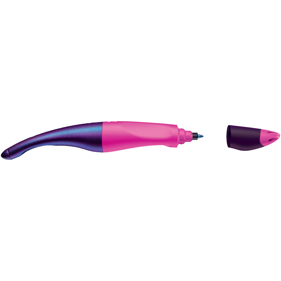 Stift, Marker, Zweifarbig, Pink, Lila