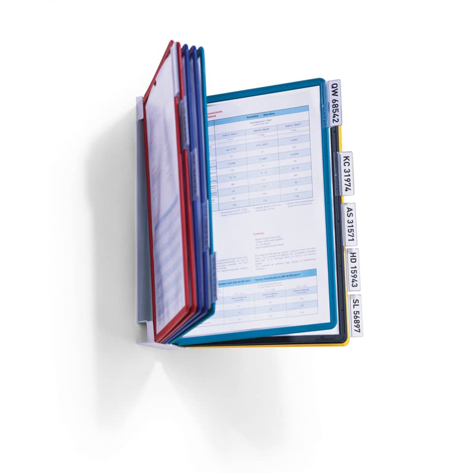 A4-Ordner, Dateiordner, Ordnerregister, bunter Ordner, Dokumentenordner