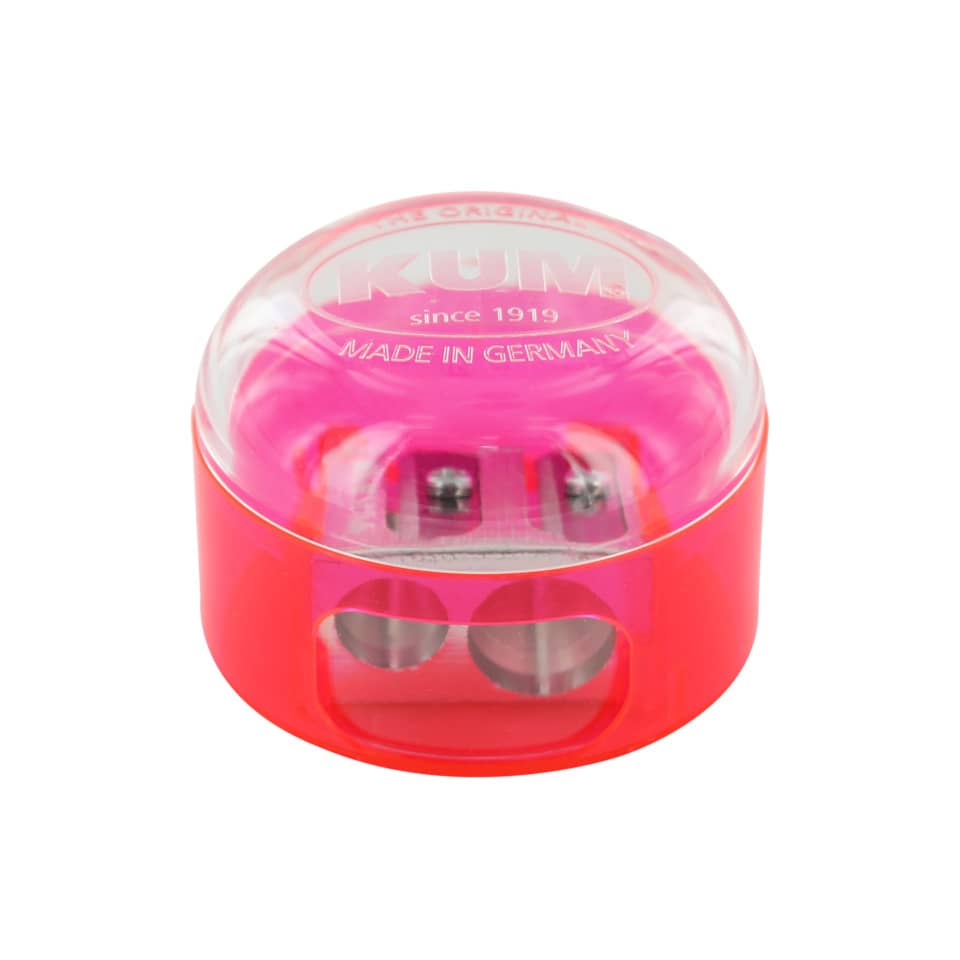 Knetgummi, Radiergummi, Bleistiftspitzer, Pink, Klemmhalter