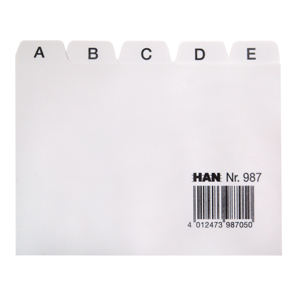 Tagkarten, Etiketten, Barcode, Barcode-Etikett, A,B,C,D,E Tabs
