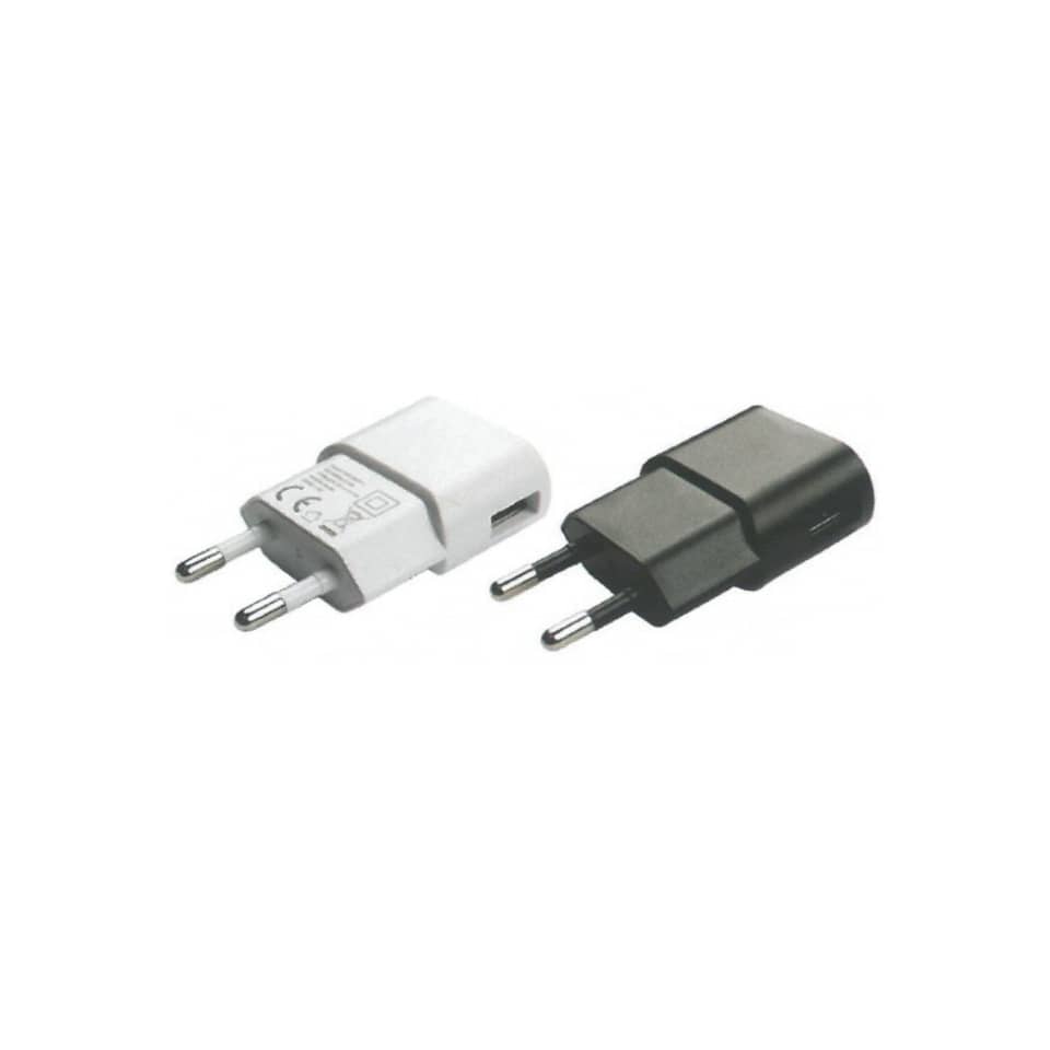 USB-Ladeadapter, Eurostecker, Wechselstrom, USB-Netzteil, Adapter