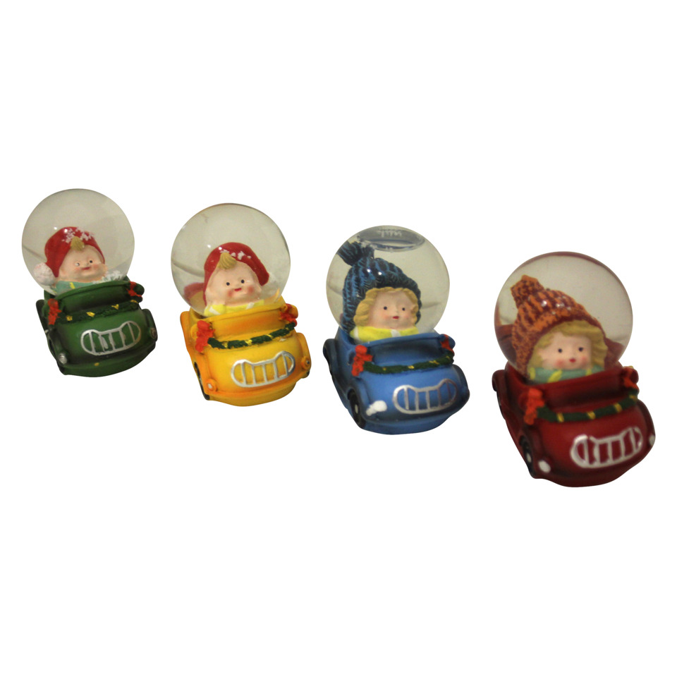 Schneekugel, Autoschmuck, Kugel, Kunsthandwerk, Miniatur