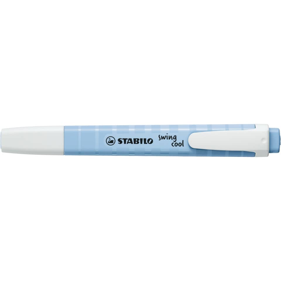 Marker, Fineliner, Bleistiftmarker, Kühlblau, Stabilo Swing Cool