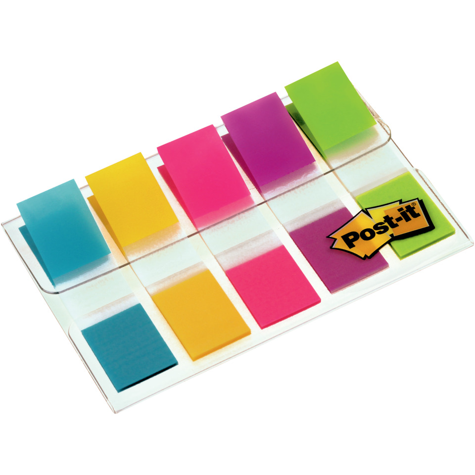 Haftstreifen Index Mini, 12x43mm, 5x20 Stück POST-IT 6835CBEU Haftstreifen Index Mini, 12x43mm, 5x20 Stück POST-IT 6835CBEU