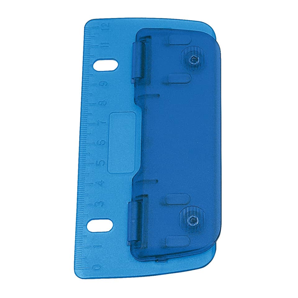 clip, ruler, blau, Kunststoff, Scharnier
