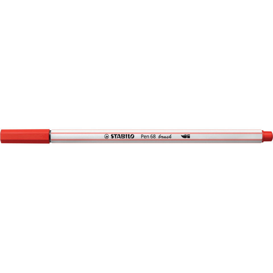 red marker, dry erase marker, stabilo, stabilo pen, brush tip