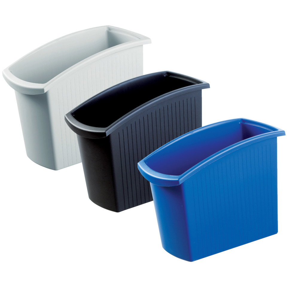 Abfallkorb, Müllbehälter, Abfallsammler, Plastikkorb, tiefereckig