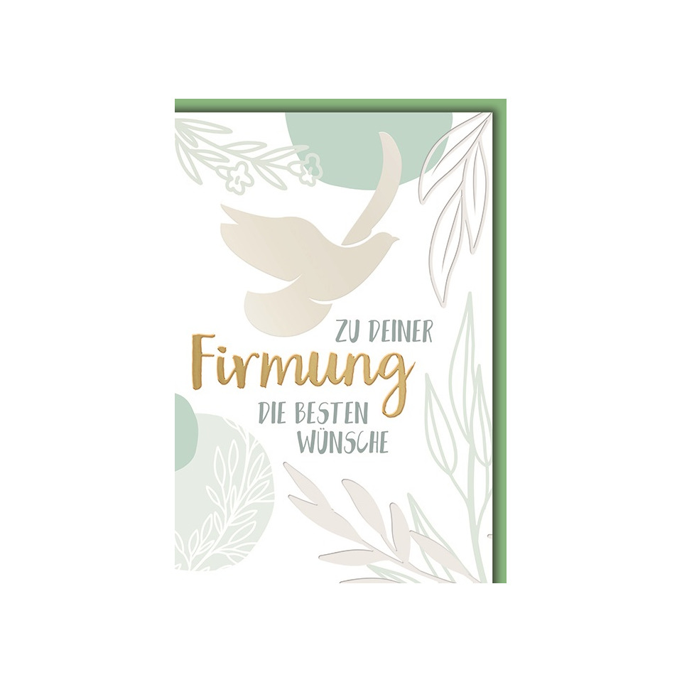 Karte, Grußkarte, Gratulationskarte, Kartenlayout, Grünes Design