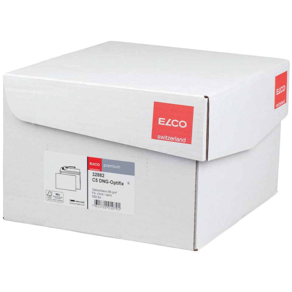 box, packaging, ELCO, schweiz, c5 dng-optifix