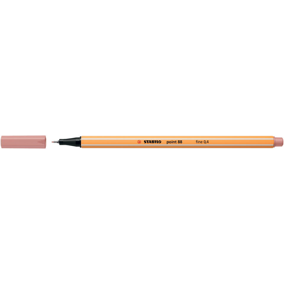 Marker, Markerstift, Orange Stift, Feinkopf, Stabilo point 88
