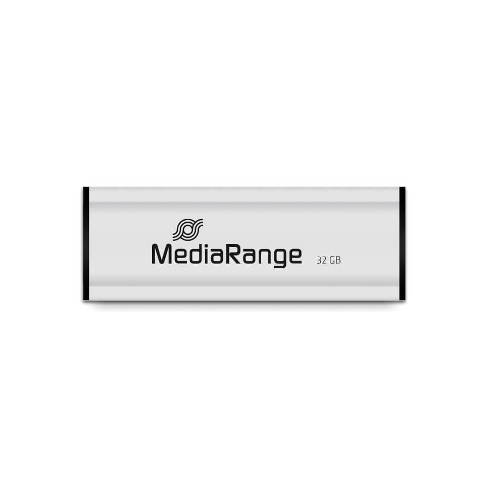 usb drive, flash drive, 32 GB, metal, silver