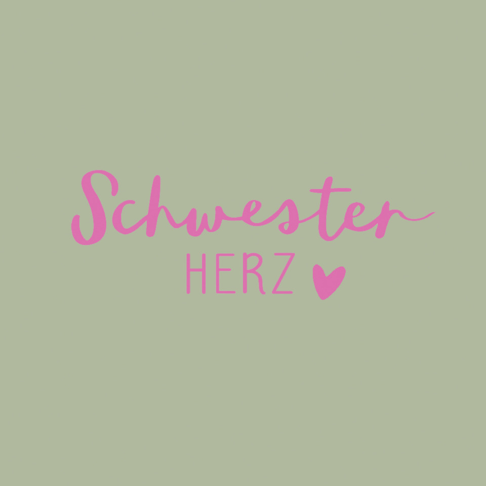 Schriftzug, Zweizeilig, Pink, Herz,  lettering