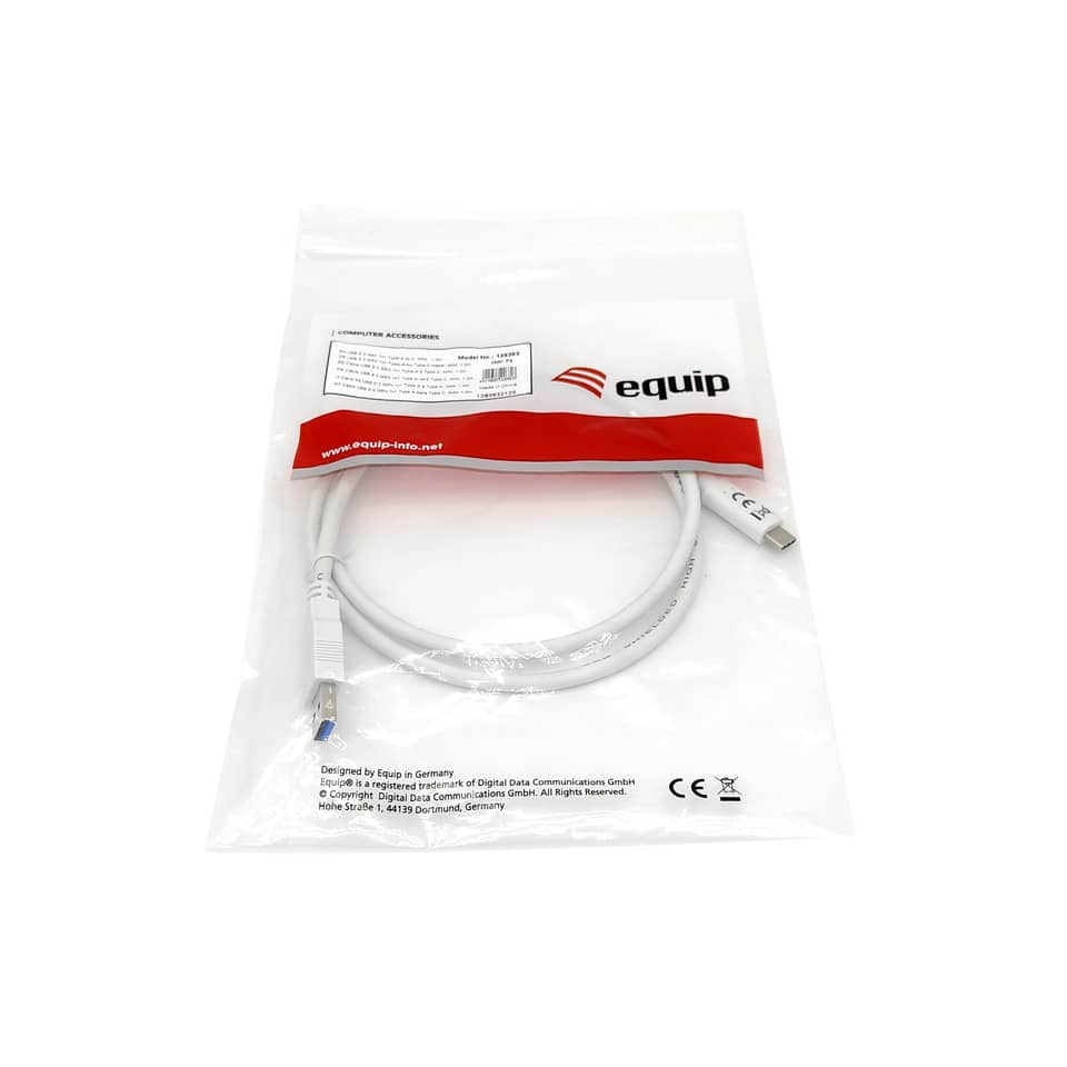USB-C kabel, Datenkabel, Weiß, Gerätekabel, Kabel packaging
