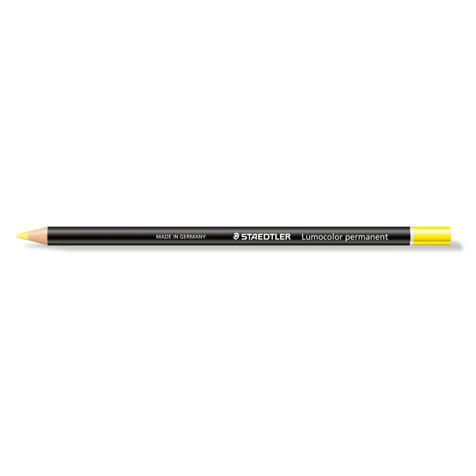 Bleistift, Holzbleistift, Luminolor Pencil, Kunstbedarf, Gelbstift