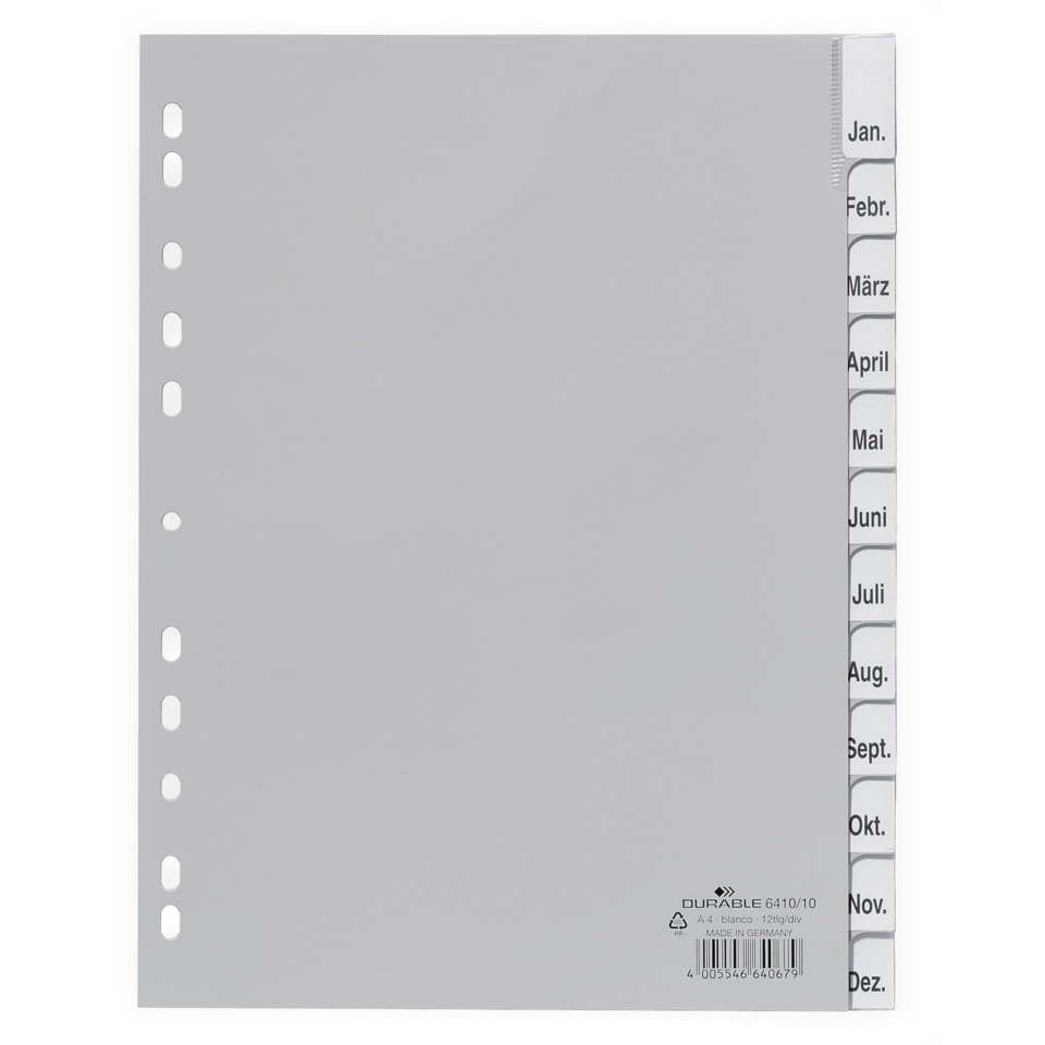 transparent, Kalender, Ordner, Monatsregister, graues Blatt, Dateiordner, Ordner, Ringbuch, Ordnungshefter, Monatliche-Trennmarkierung