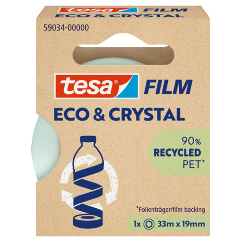 Klebefilm tesafilm® eco&crystal, 33mx19mm TESA 59034-00000-01