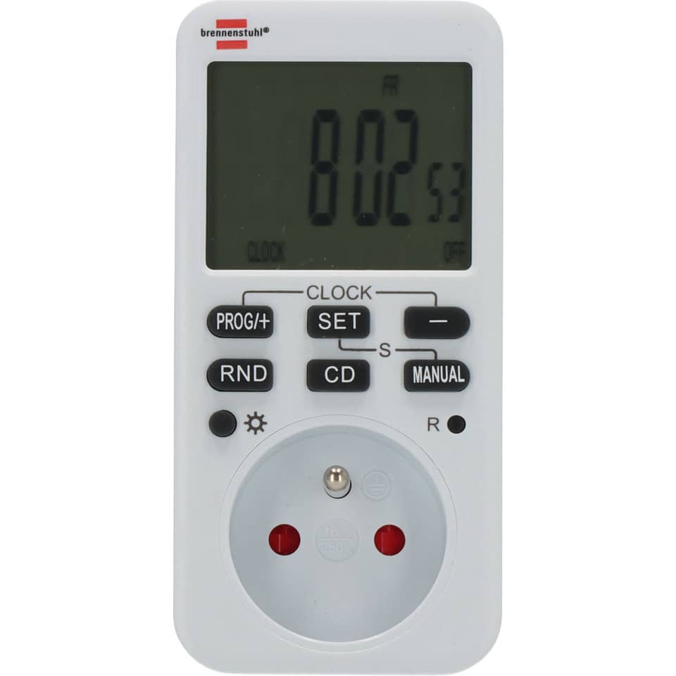digitaler Zeitschaltur, elektrischer Timer, Fernbedienung, Steckdosen-Timer, LCD-Anzeige
