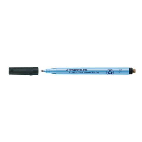 Folienstift Lumocolor® correctable, 0,6 mm, schwarz STAEDTLER 305 F-9