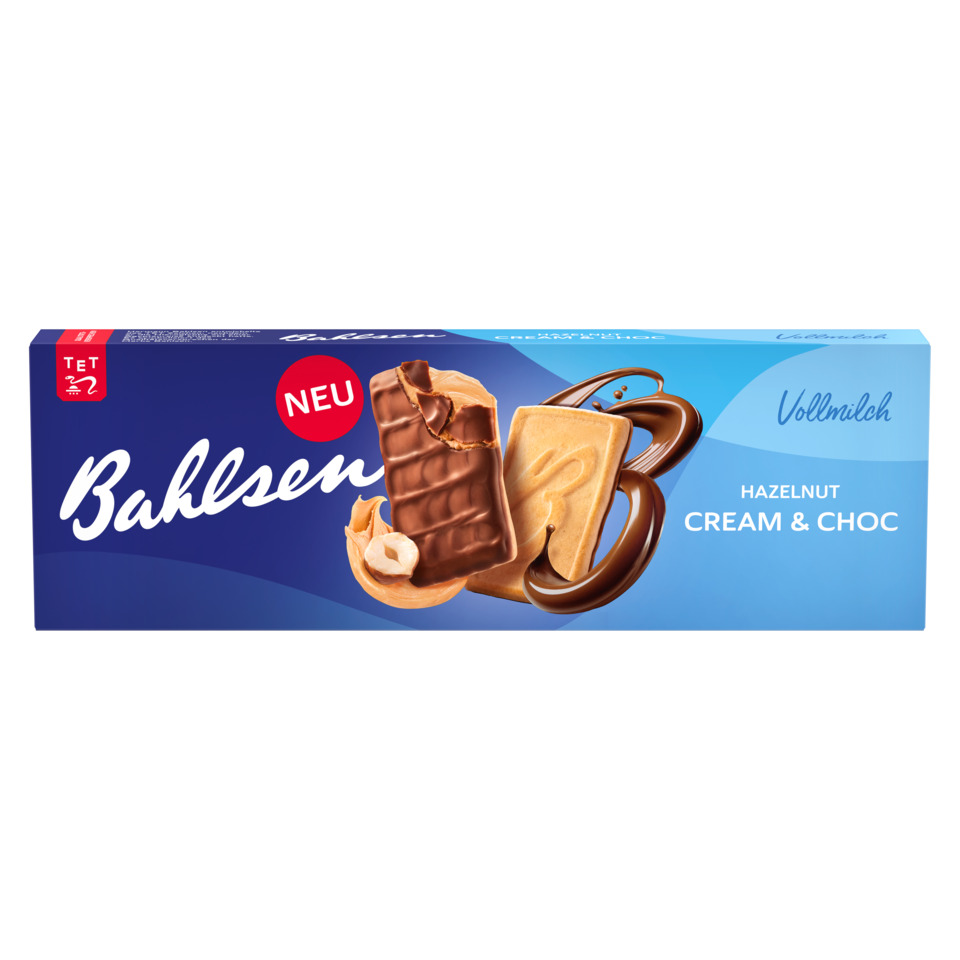 Biskuittafel, Schoko, Nusscreme, Creme, Vollmilch