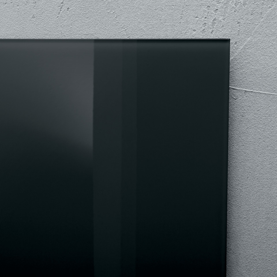 fernseher, schwarz, glasbild, oberfläche, wand, monitor, black, screen, flat, edge