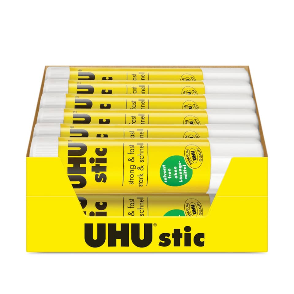 Korrekturcreme, Klebstoff, UHU Stic, Schmelzkleber, Klebemittel