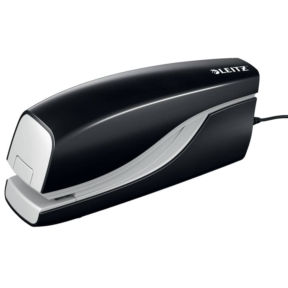Klebeheftgerät, Stapler, Schwarz, Elektrisch, Leitz