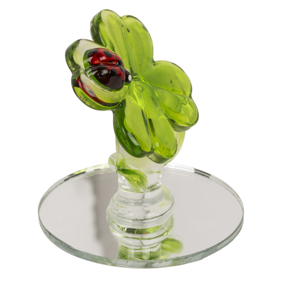glaskunst, grünes bouquet, blumenfigur, grüner blumenknopf, sonnenfigur
