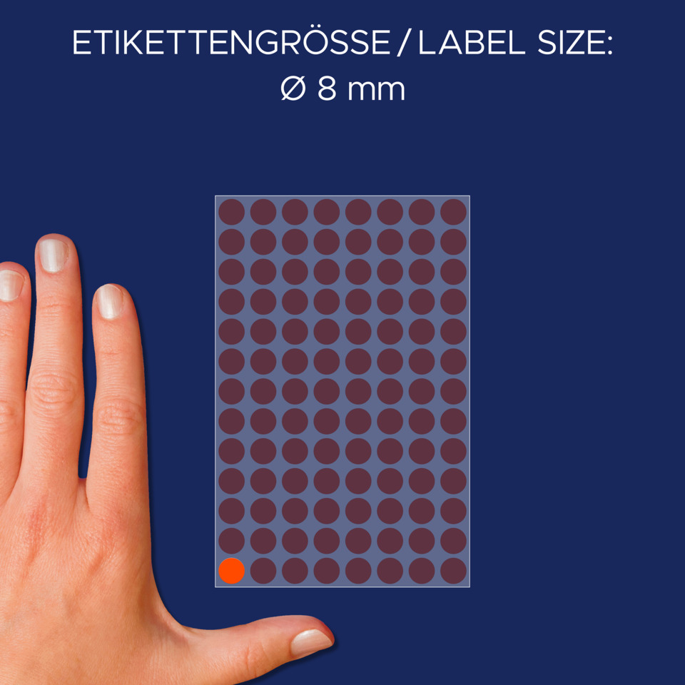 Finger, Hand, Punkteraster, Punktgitter, Messblatt