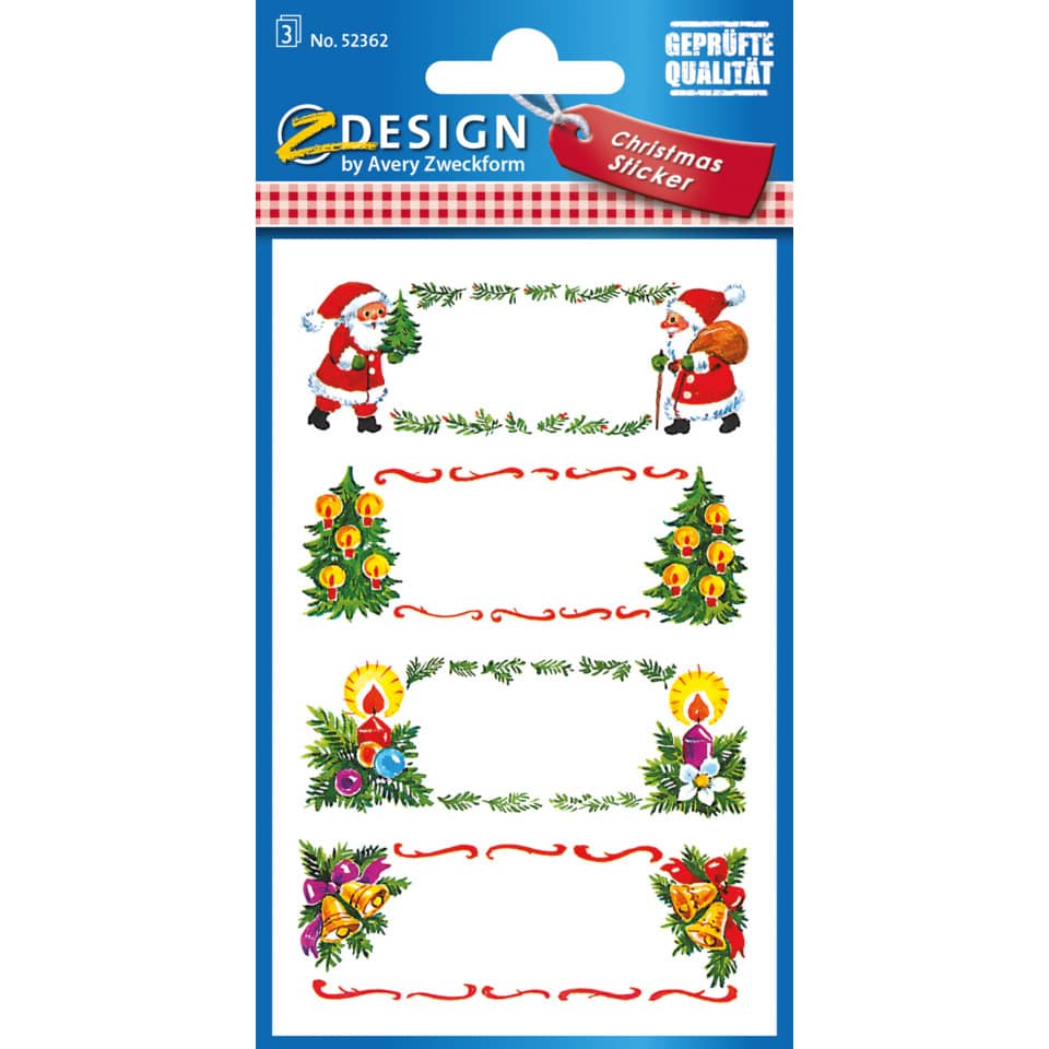 weihnachts sticker, weihnachtsdekoration, kerzenrahmen, adventsschmuck, figuren