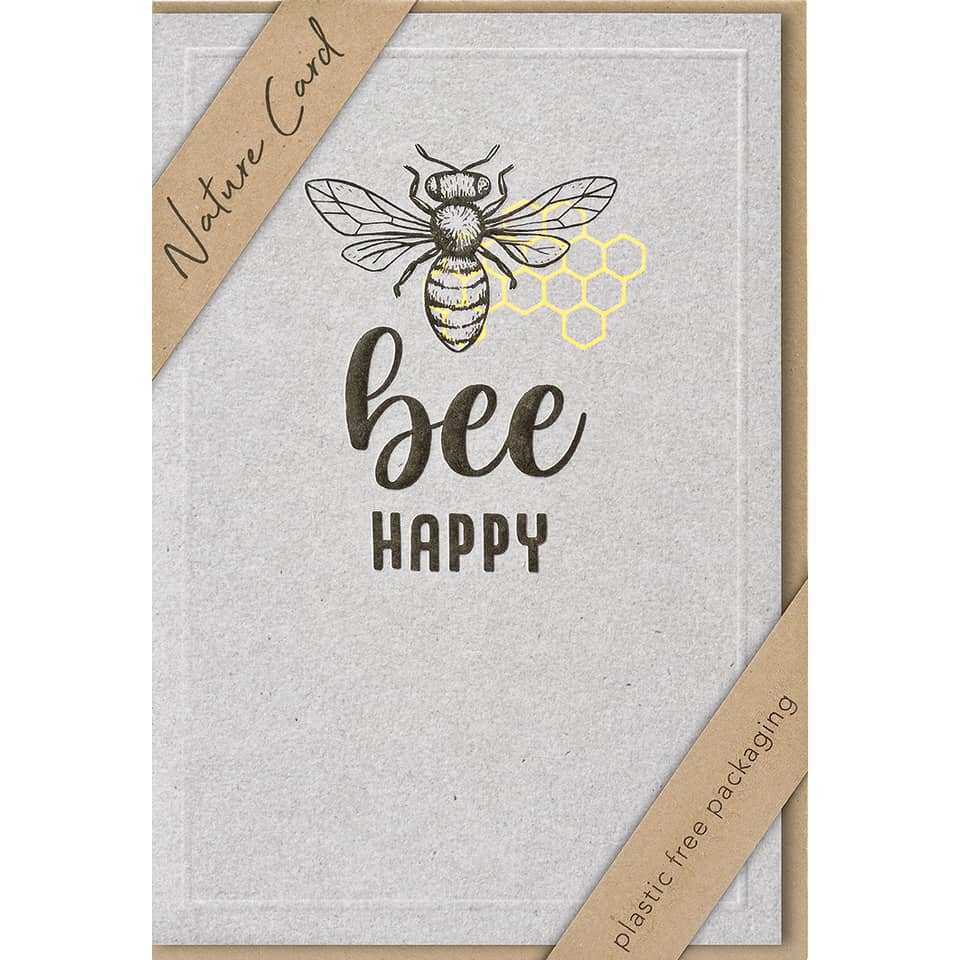 card, gift, bee, honigwabe, natur-karte