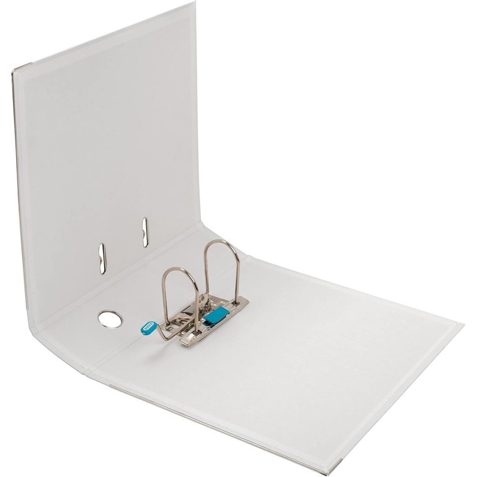Ringbinder, Binder, 3-Ring, Weiß, Binder-Mechanik
