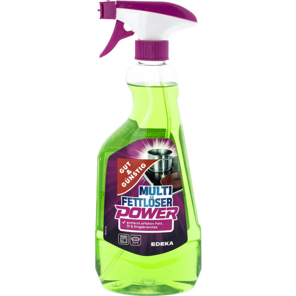 Allzweck-Reiniger, Schaumreiniger, Vielzweck-Reiniger, Flasche, Grün